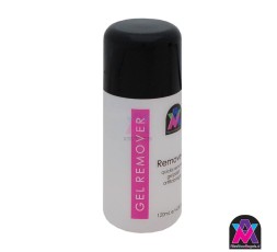 Gellak/shellac remover wraps + remove-it + 10 rozenhouten stokjes + boemerangvijl