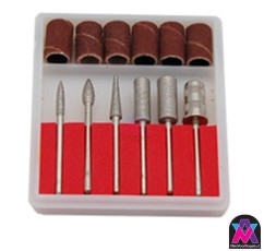 Zilver kleurige aluminium portable USB nagelfrees pen 0-20.000 toeren