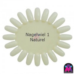 Nagelwiel 1 Naturel (per 10 stuks)