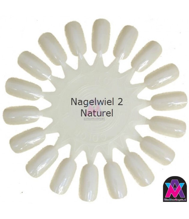 Nagelwiel 2 Naturel (per 10 stuks)