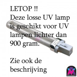 UV lamp 9 Watt-E