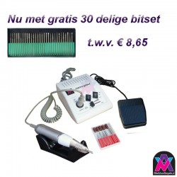 Professionele nagelfrees / elektrische nagelvijl DM 868 wit 35.000 rpm