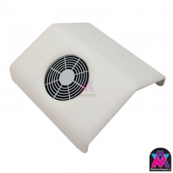 Stofafzuiging / dustcollector voor manicure en pedicure, effen wit