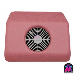 Stofafzuiging / dustcollector voor manicure en pedicure, parelmoer roze