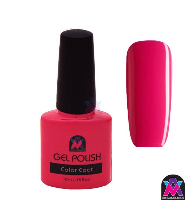 AVN Gel Polish shellac, Pink Bikini, 10 ml is een effen kleur