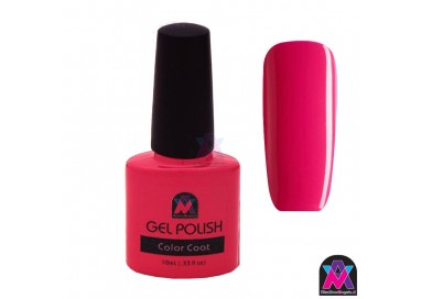AVN Gel Polish shellac, Pink Bikini, 10 ml is een effen kleur