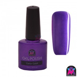 AVN Gel Polish shellac, Grape Gum, 10 ml is een metalic kleur