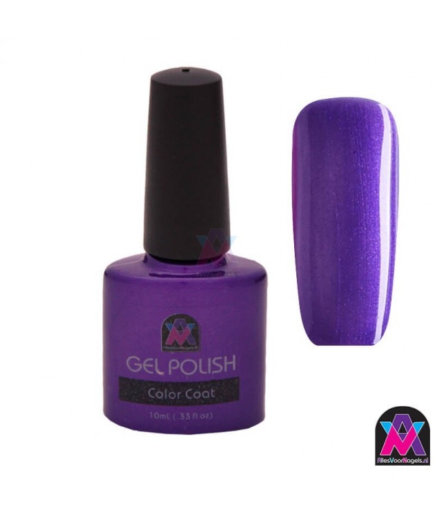 AVN Gel Polish shellac, Grape Gum, 10 ml is een metalic kleur