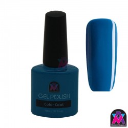 AVN Gel Polish shelllac, Blue Rapture, 10 ml is een effen kleur