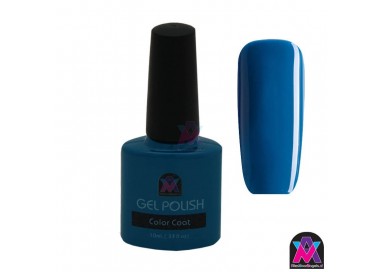 AVN Gel Polish shelllac, Blue Rapture, 10 ml is een effen kleur