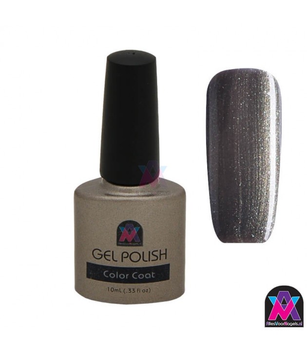 AVN Gel Polish shelllac, Steel Gaze, 10 ml is een Metallic kleur