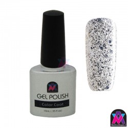 AVN Gel Polish shelllac, Sliver Frost, 10 ml is een glitter kleur