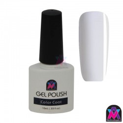 AVN Gel Polish shelllac, Studio White, 10 ml is een effen kleur