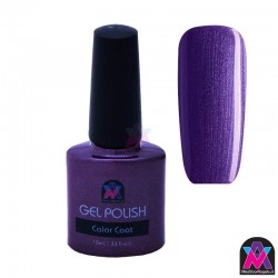 AVN Gel Polish shelllac, Purple Purple , 10 ml is een metallic kleur