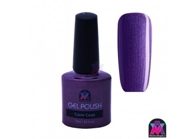 AVN Gel Polish shelllac, Purple Purple , 10 ml is een metallic kleur