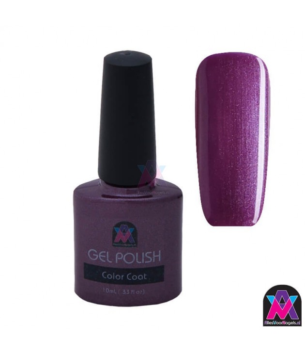 AVN Gel Polish shelllac, Vexed Violette, 10 ml is een metallic kleur