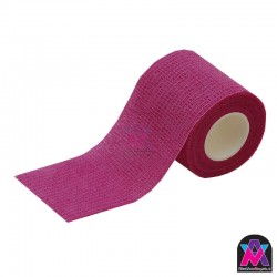 Flex wrap tape/elastische bescherm tape, paars, 5 cm breed