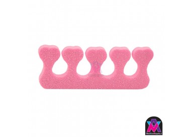 Teen spreiders/toe separators roze, per 2 stuks