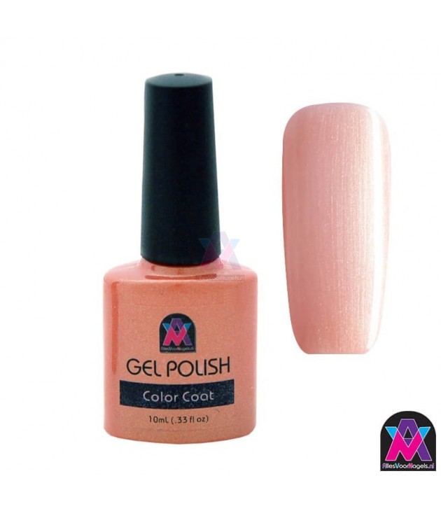 AVN Gel Polish shelllac, Iced Cappuccino, 10 ml is een metallic kleur