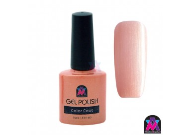 AVN Gel Polish shelllac, Iced Cappuccino, 10 ml is een metallic kleur