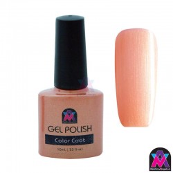 AVN Gel Polish shelllac, Iced Coral, 10 ml is een glamour kleur