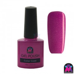 AVN Gel Polish shelllac, Purple Princess, 10 ml is een fijne glitter kleur