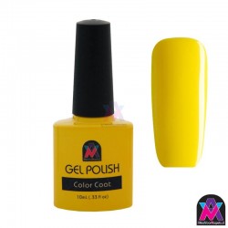 AVN Gel Polish shelllac, Lemon Fizzs, 10 ml is een effen kleur