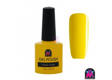 AVN Gel Polish shelllac, Lemon Fizzs, 10 ml is een effen kleur