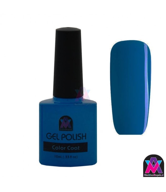 AVN Gel Polish shelllac, Midnight Kiss, 10 ml is een effen kleur