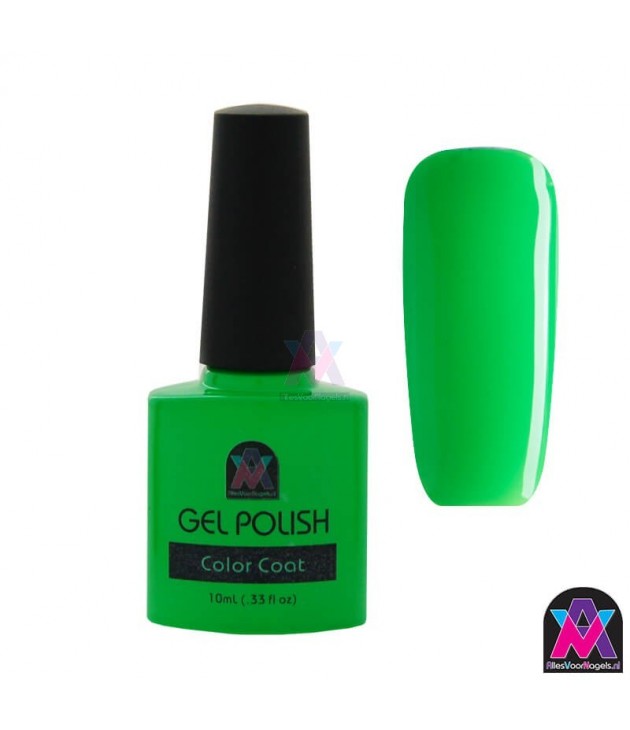 AVN Gel Polish shelllac,Envy, 10 ml is een effen kleur