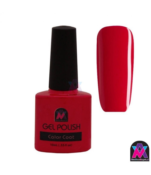 AVN Gel Polish shellac, Wildfire, 10 ml is een effen kleur