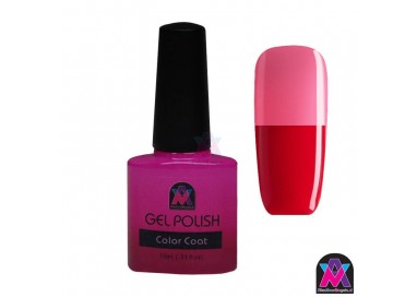 AVN Gel Polish shelllac, Cherry Pie, 10 ml is een thermo kleur