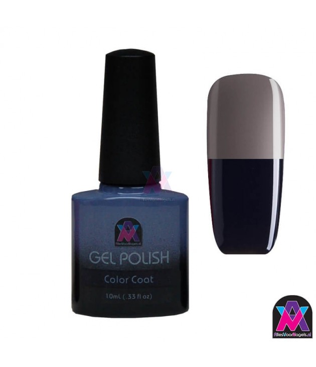 AVN Gel Polish shelllac, Stormy Night, 10 ml is een thermo kleur