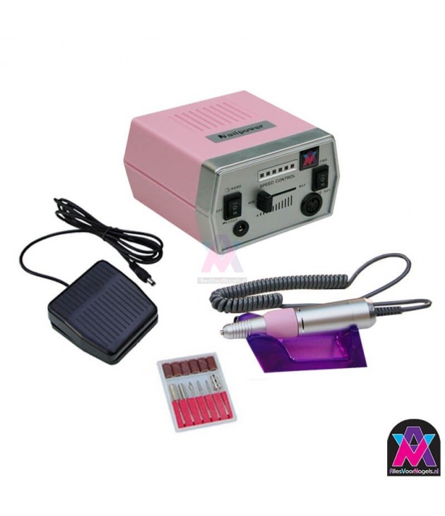 Professionele nagelfrees DR 288 roze 25.000 Professionele nagelfrees DR 288 roze 25.000