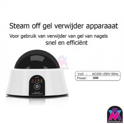 Steam Off Gel verwijder apparaat(Steam Off Gel Removal System)