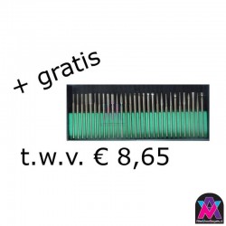 gratis 30 delige bitset t.w.v. € 8,65