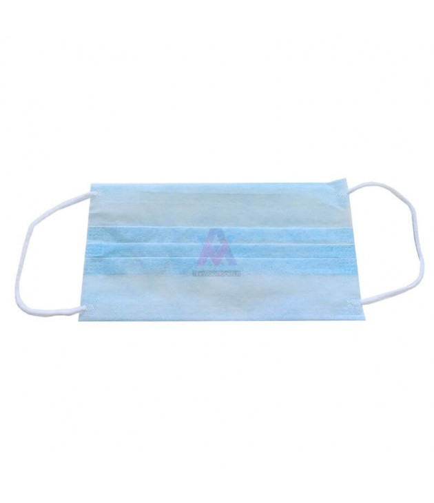 Mondkapje, 3 laags blauw (10 stuks, in doorzichtige gripzakjes verpakt) Mondkapje, 3 laags blauw (10 stuks, in doorzichtige gripzakjes verpakt)