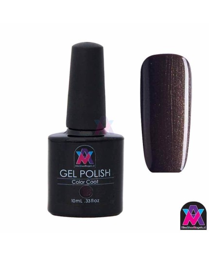 AVN Gel Polish shelllac, Night Glimmer, 10 ml is een effen kleur