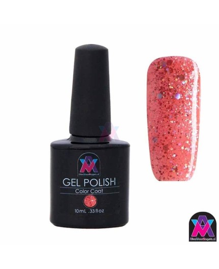 AVN Gel Polish shelllac, Jupiter Blast, 10 ml is een glitter kleur