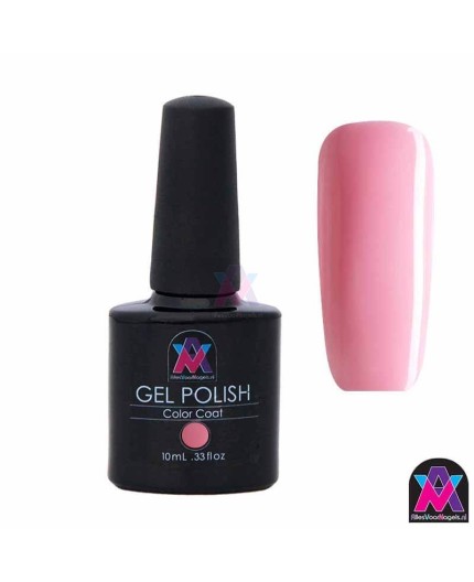 AVN Gel Polish shellac, Blush Teddy, 10 ml is een effen kleur