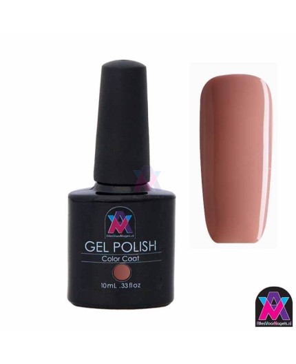 AVN Gel Polish shellac, Satin Pajamas, 10 ml is een effen kleur