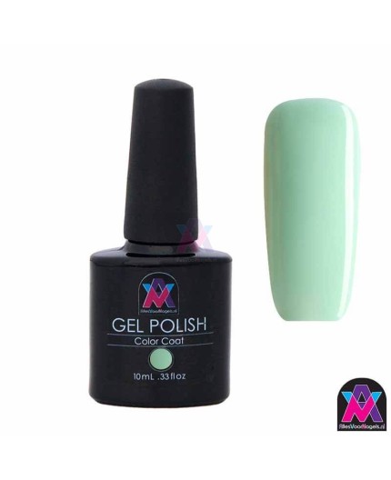 AVN Gel Polish shellac, Mint Convertible, 10 ml is een effen kleur