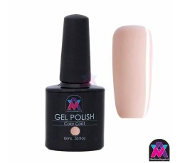 AVN Gel Polish shellac, Powder My Nose, 10 ml is een effen kleur