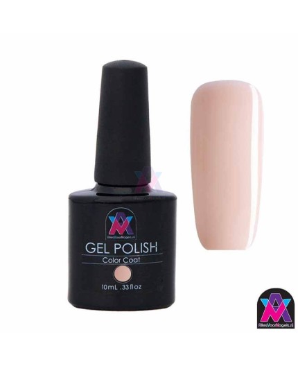 AVN Gel Polish shellac, Powder My Nose, 10 ml is een effen kleur