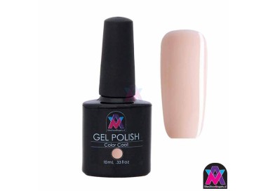 AVN Gel Polish shellac, Powder My Nose, 10 ml is een effen kleur