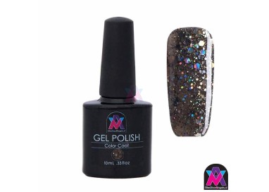 AVN Gel Polish shelllac, Starry Night, 10 ml is een glitter kleur