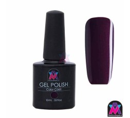 AVN Gel Polish shellac, Plum Paisley, 10 ml is een metalic kleur