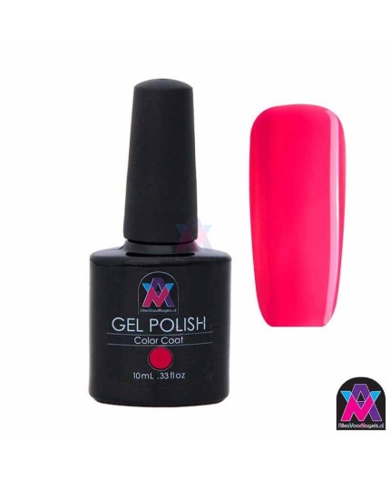 AVN Gel Polish shelllac,Candy Crush (zuurstok roze), 10 ml is een effen kleur