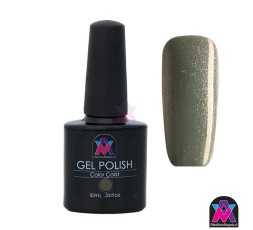 AVN Gel Polish shellac, Wild Moss, 10 ml is een metallic kleur