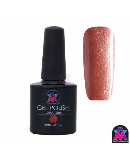 AVN Gel Polish shelllac, Sugared Spice, 10 ml is een metallic kleur